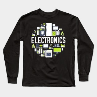 electronics concept Long Sleeve T-Shirt